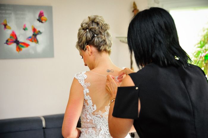 preparation mariée