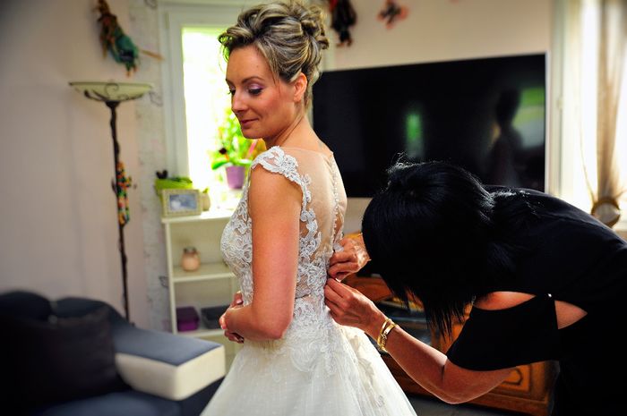 preparation mariée