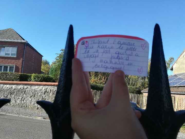 Love note Valentine et Amélie !!! - 2