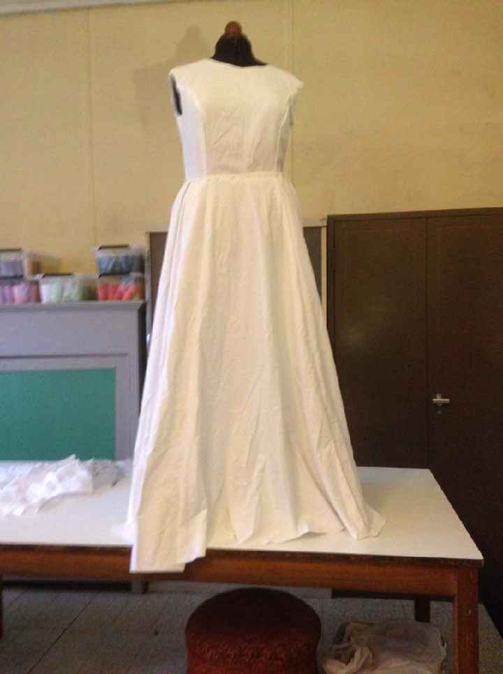 Le début de ma robe de mariée - 2