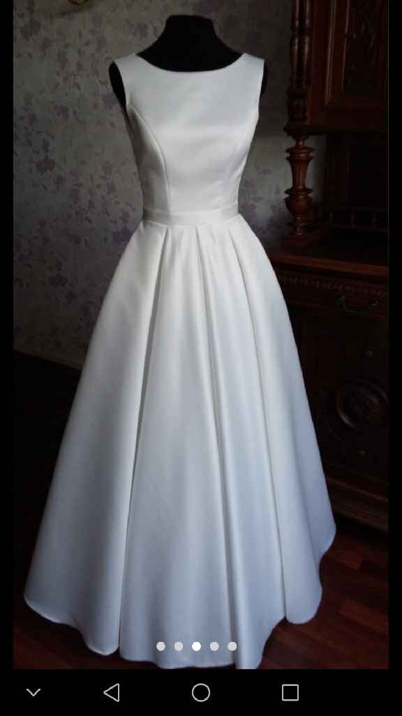 Le début de ma robe de mariée - 1