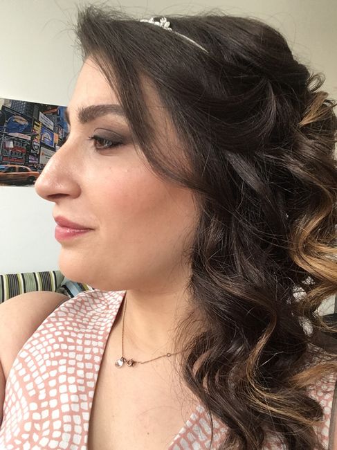 Mon essai coiffure / make up !!! - 2