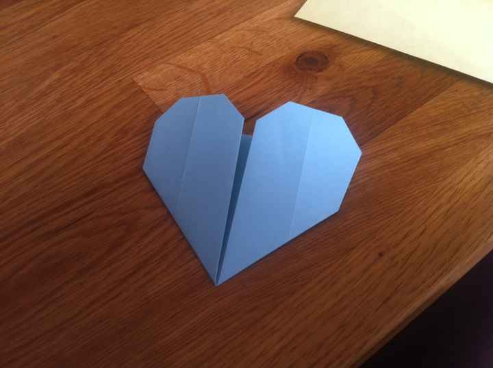 Cœur origami - 2