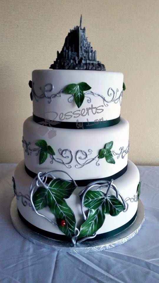 Wedding Cake Seigneur des anneauxx