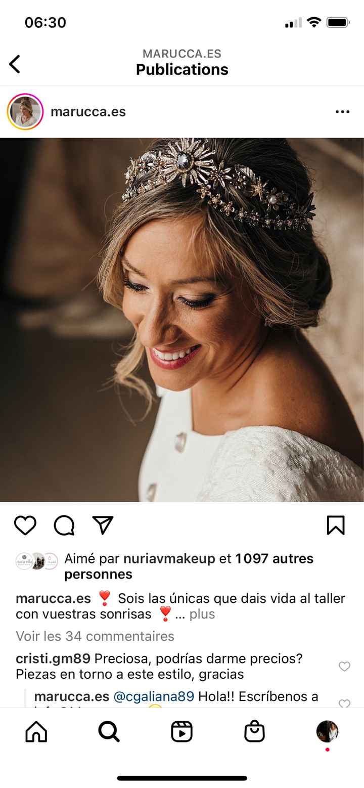 Tiare / couronne / diadème - 1