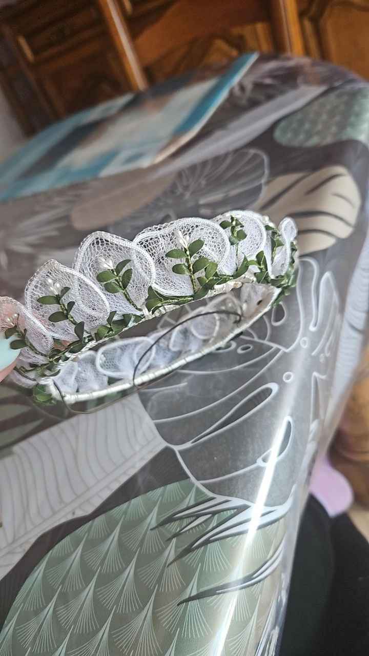 Ornement coiffure jour j - 1