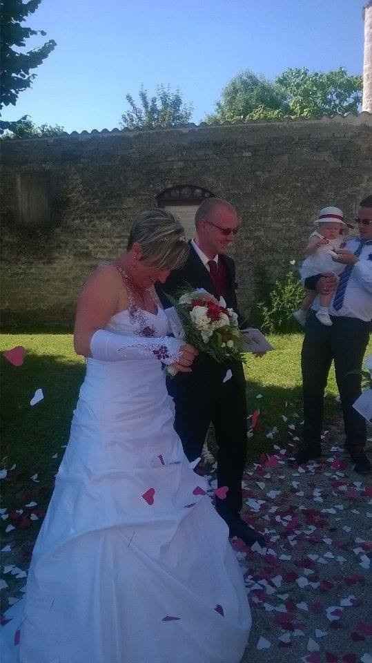 La sortie de l'église