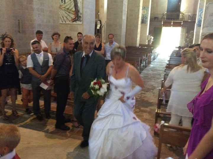 Mon entrée à l'église