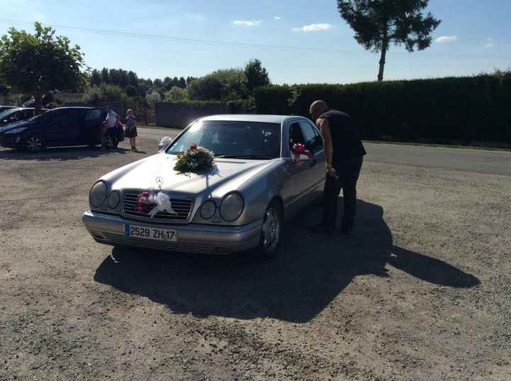 Notre voiture de mariés