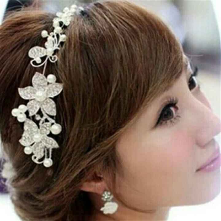 Acessoires cheveux blond - 1