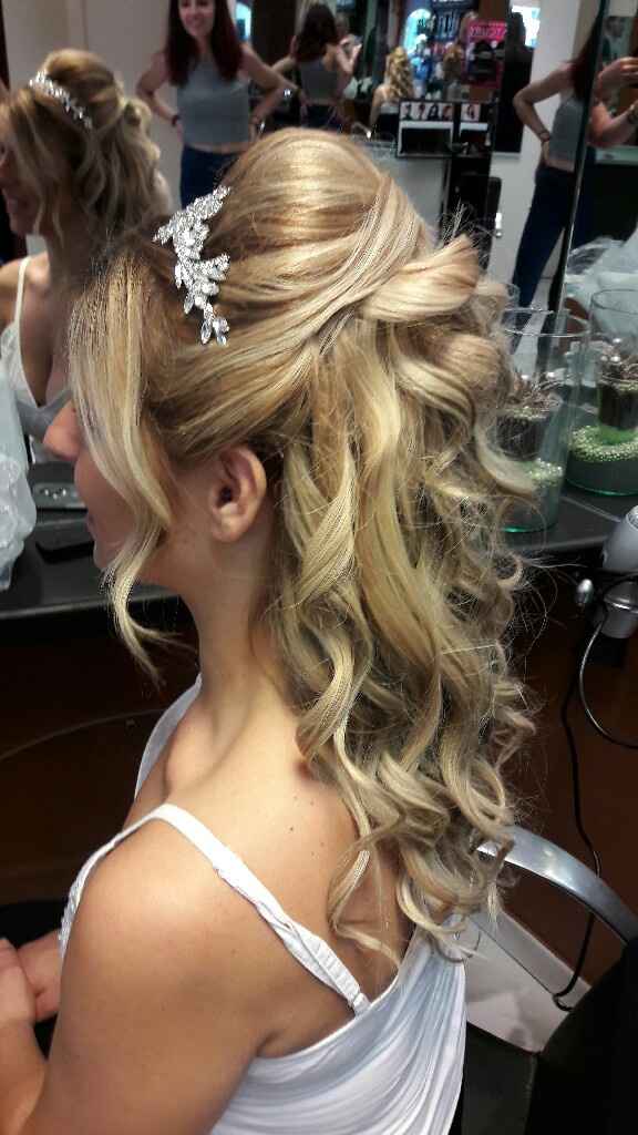 Dernier essai coiffure 2 jours avant le jour j - 1