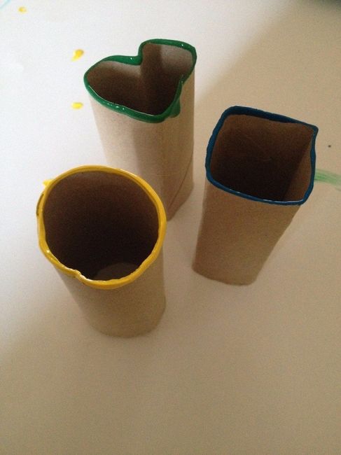 Tampons en rouleaux en carton