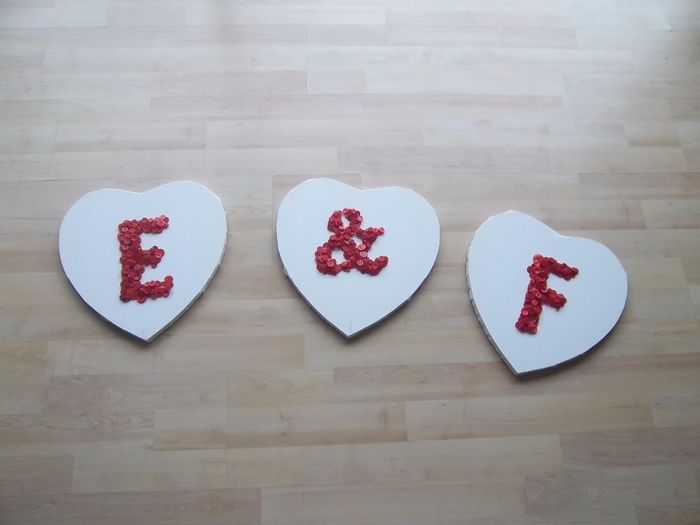 Toile en boutons