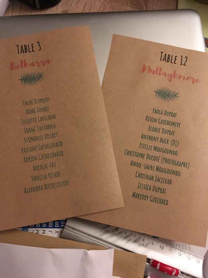 J-19 : mes cadres explicatifs et fiches pour plan de table - 3