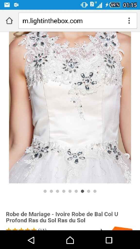 Robe de marié sur aliexpress - 1