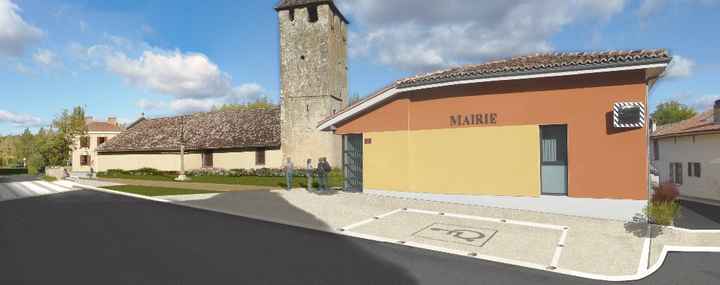 Mairie St cricq villeneuve
