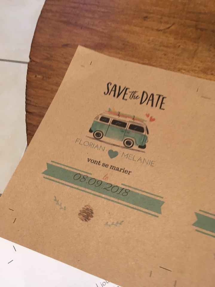 Mes  save the date diy - 1