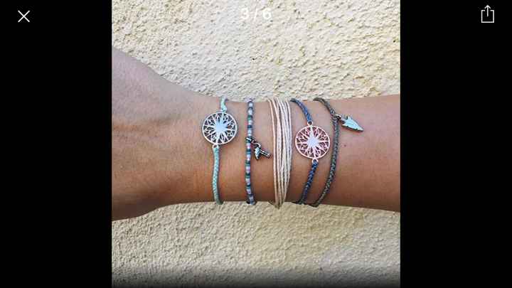 Bracelet cadeau temoins/dh :  besoin de vos avis - 4