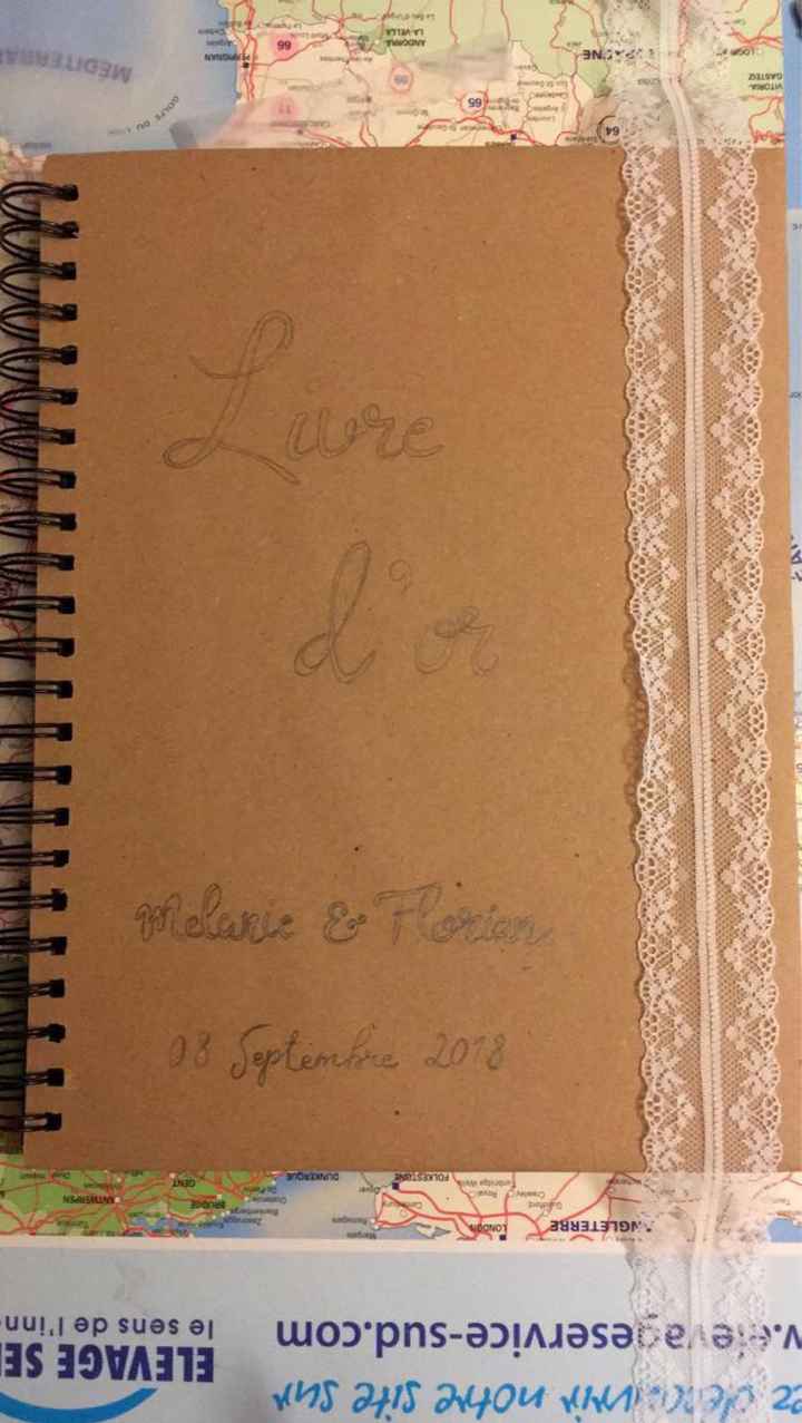 Mon livre d’or - mes avancées . - 1