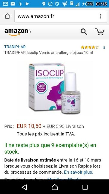 Déception boucles d'oreille - 1