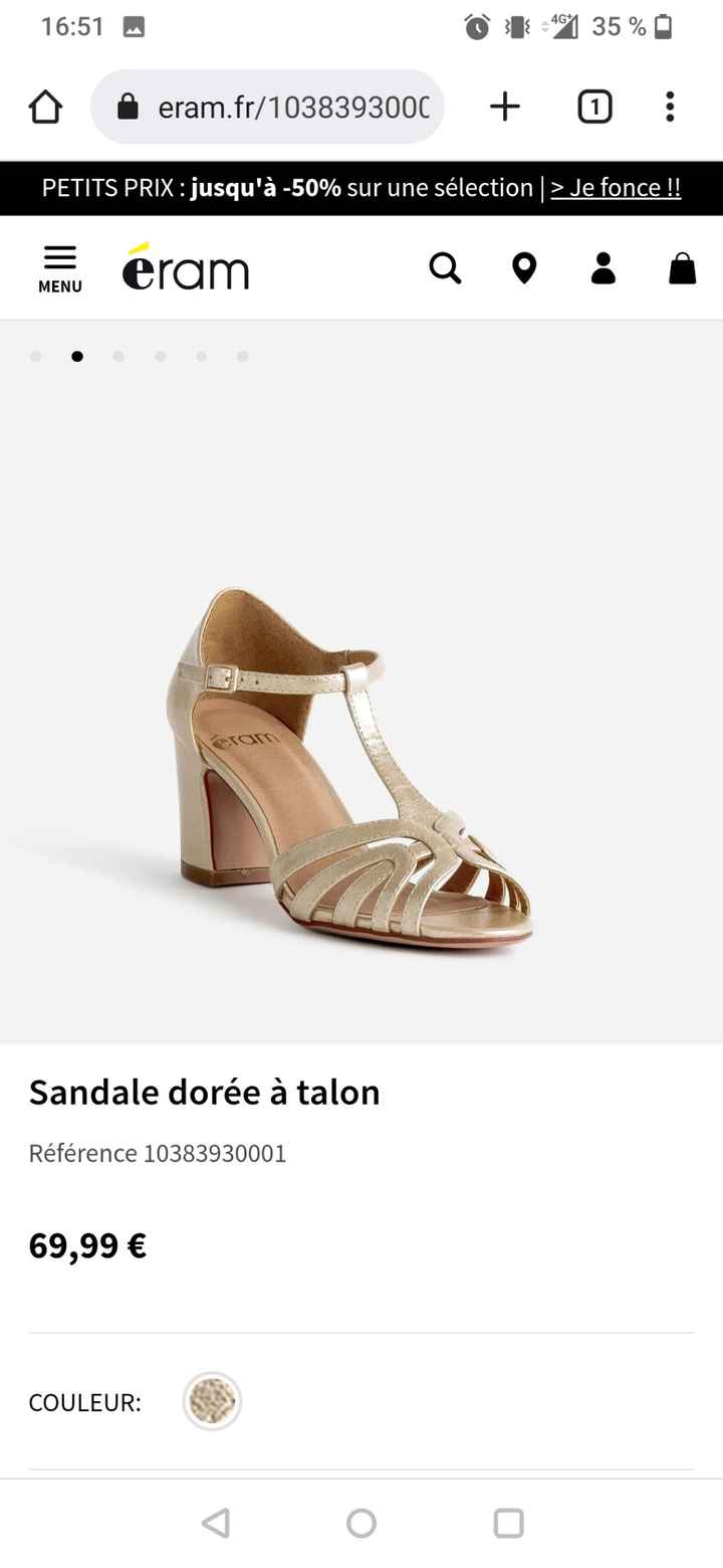 Cherche mes chaussures de mariée - 1