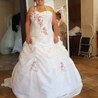 voila ma robe pour mon mariage