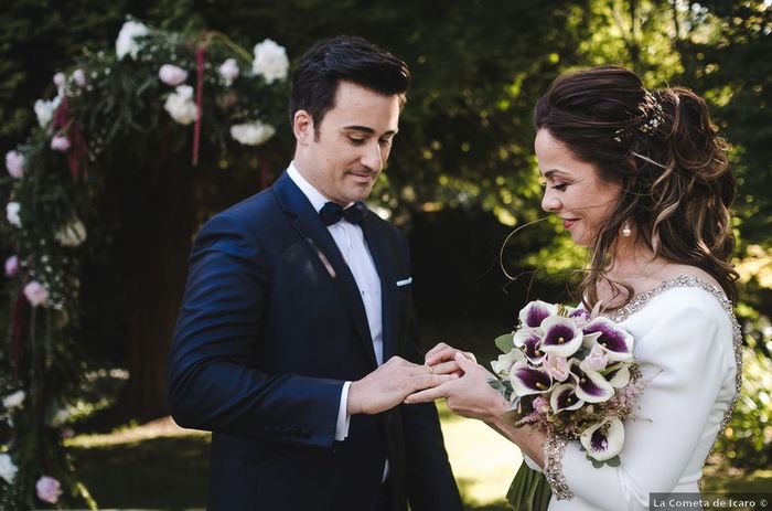 Combien ⭐ pour ce magnifique mariage laïque en pleine nature ! 3