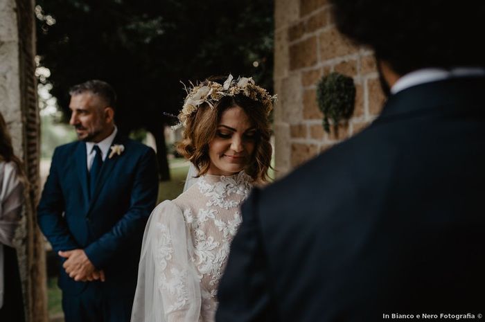 Top ou Flop : La couronne de fleurs pour la mariée 1