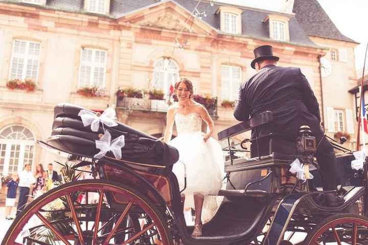 Compose le mariage de tes rêves : Le moyen de transport - 1