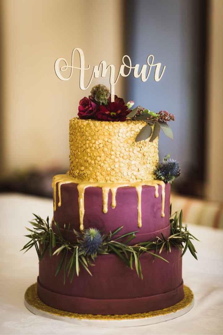 Combien de ❤️ : Le wedding cake! - 1