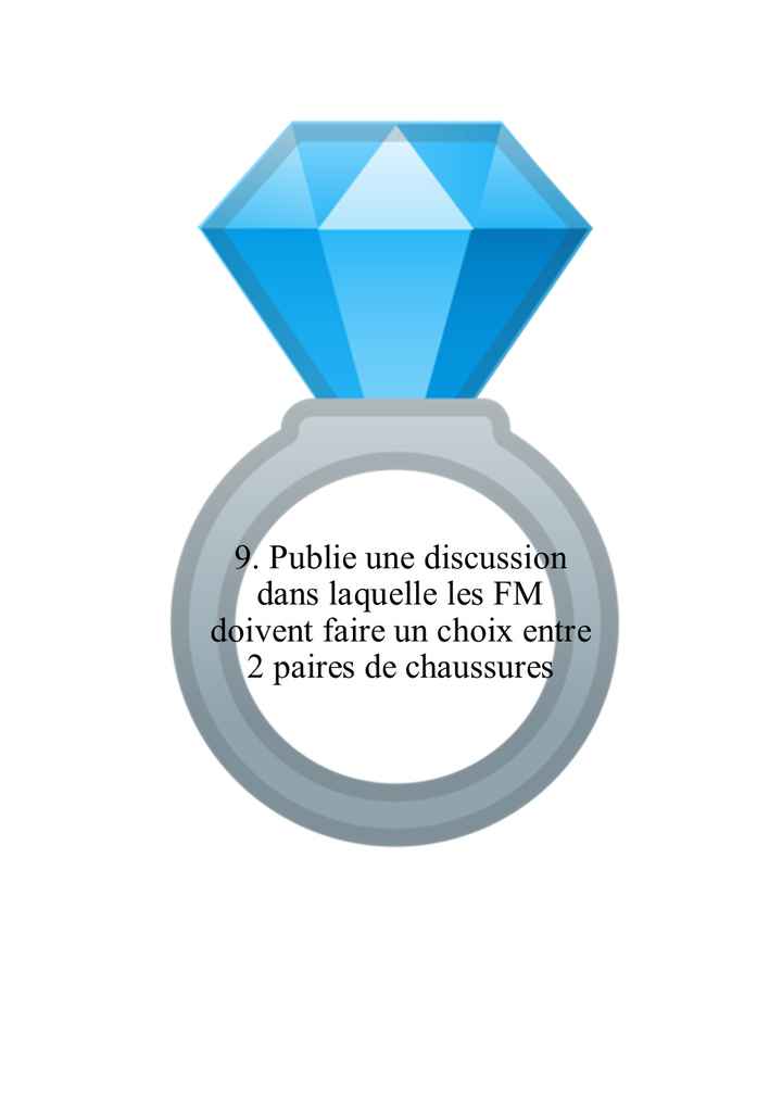 Choisi ton alliance et découvre ton défi du jour ! 💍 - 1
