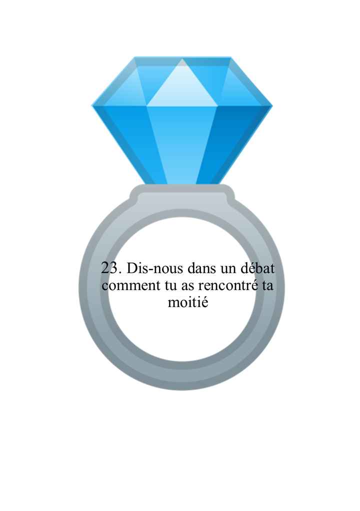 Choisi ton alliance et découvre ton défi du jour ! 💍 - 1