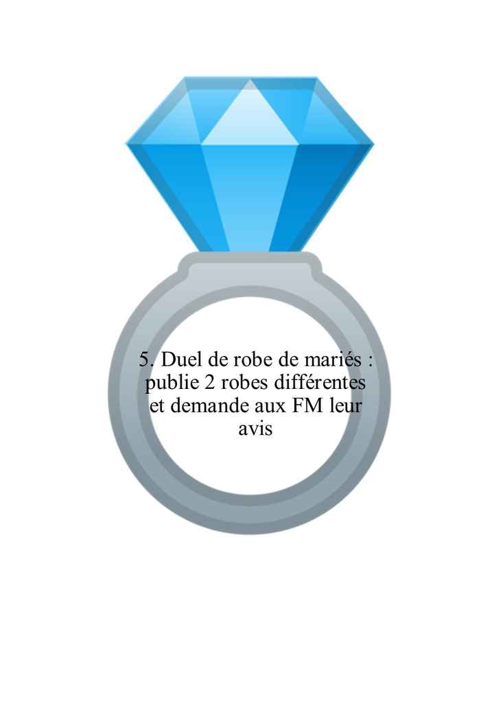 Choisi ton alliance et découvre ton défi du jour ! 💍 - 1