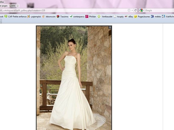 robe ivoire