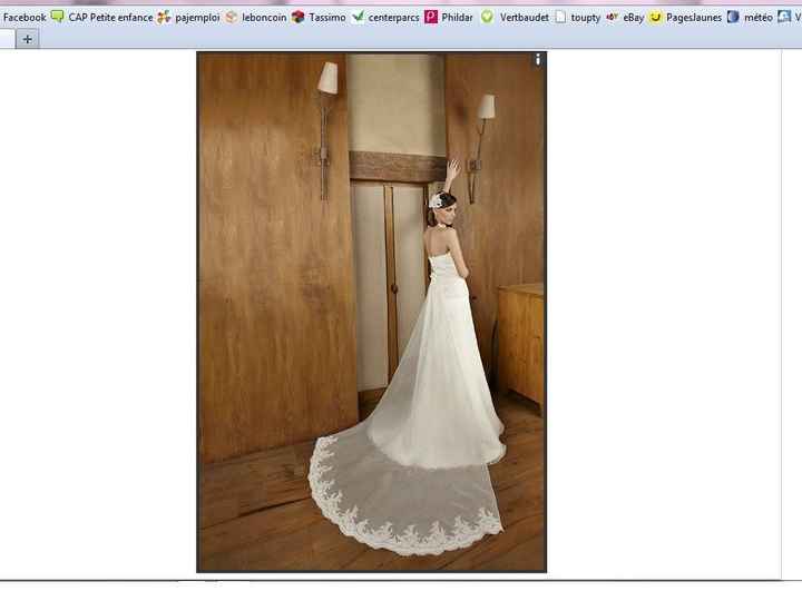 robe ivoire