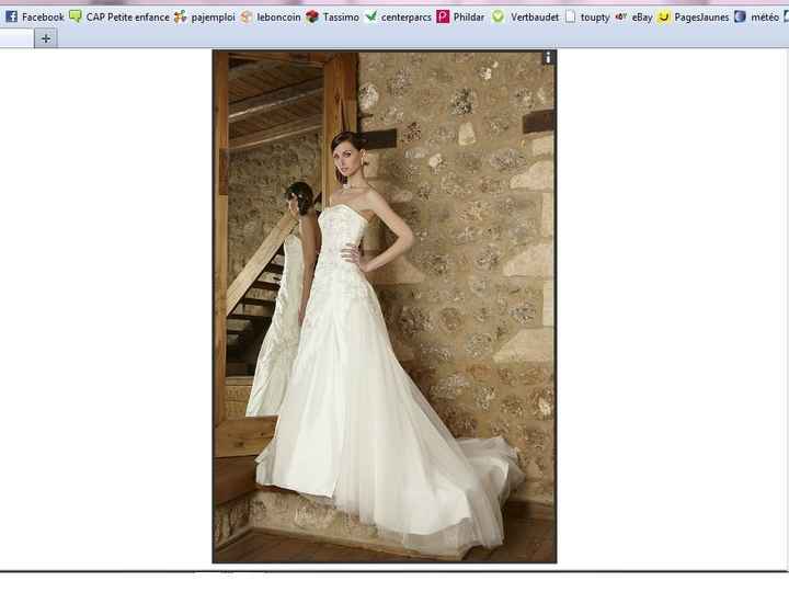 robe ivoire