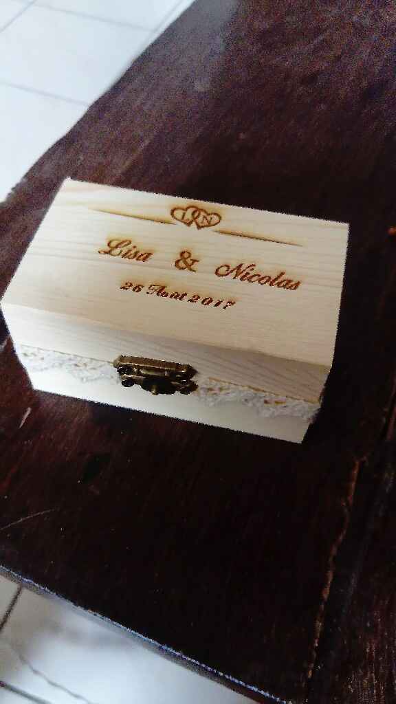 Boîte alliances aliexpress - 1