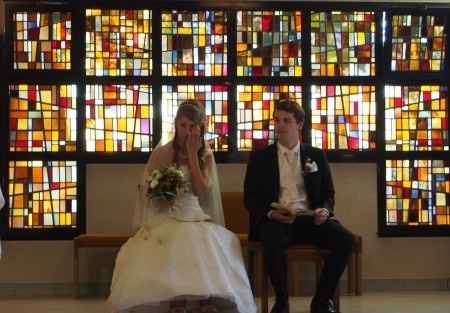 Les larmes de la mariée