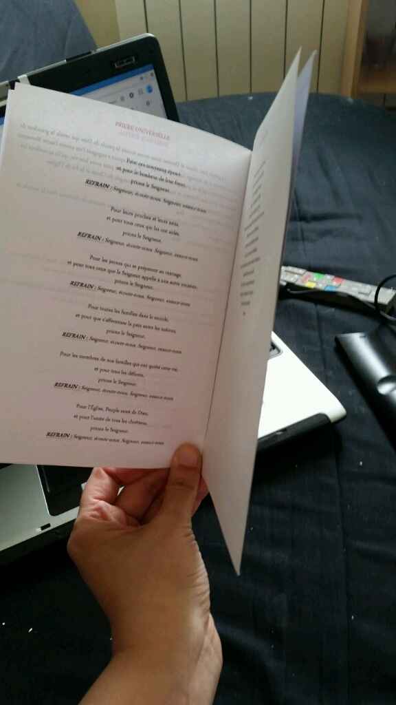 Essai livret de messe - 2