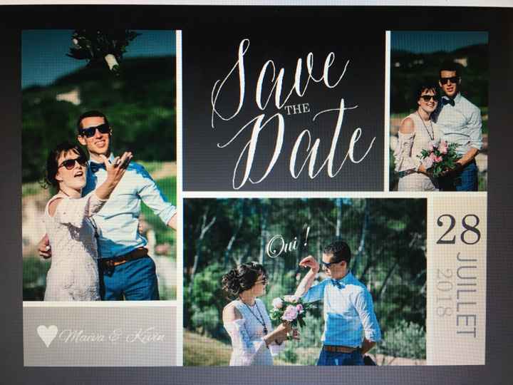  Quand envoyer le faire-part ? faire un save the date informatique avant? - 1