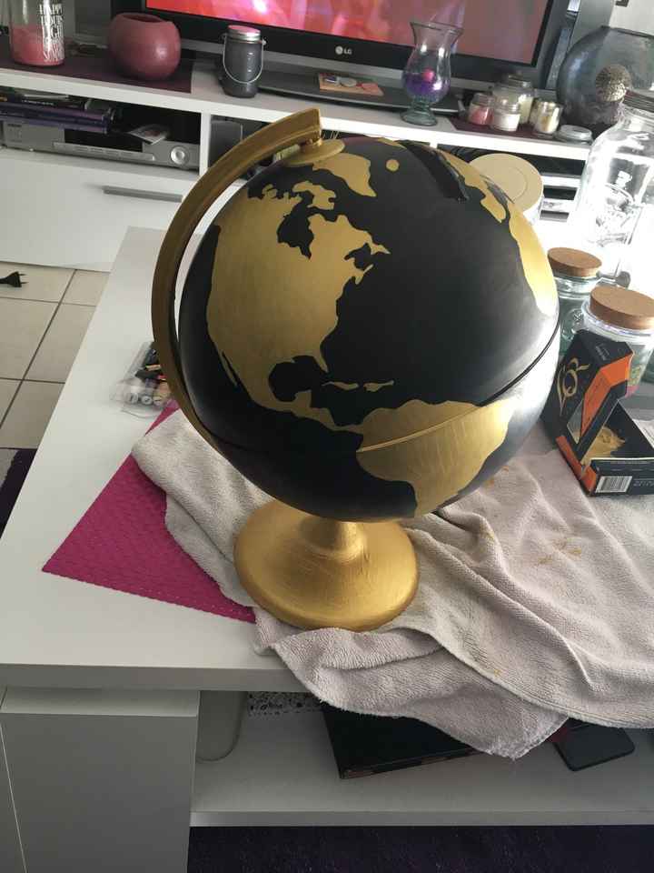  Urne globe.... Création en cours - 1