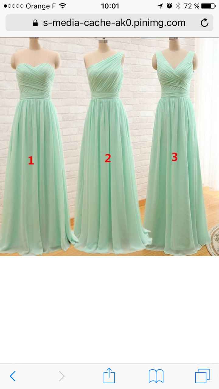  Robes demoiselles d honneur - 1