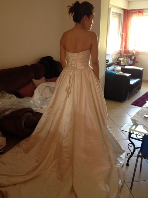 Photo de votre robe de mariée achetée sur internet - 2