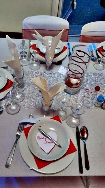 Ma déco rouge, blanc & argent - 1
