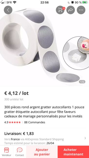 Notre faire -part raté ! 2