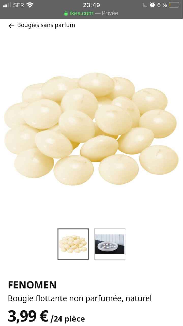 Bougies de plusieurs sortes - 1