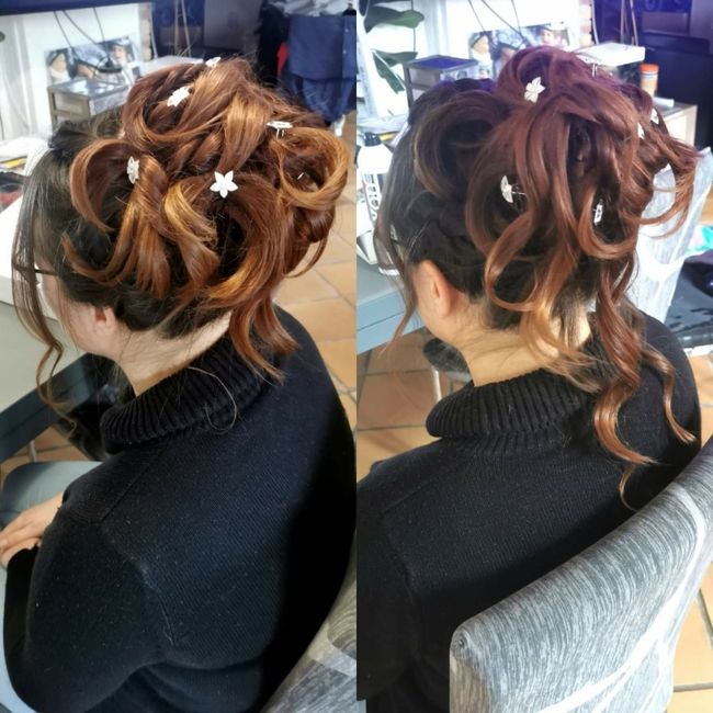 Essai coiffure 💇 et maquillage 💄 4