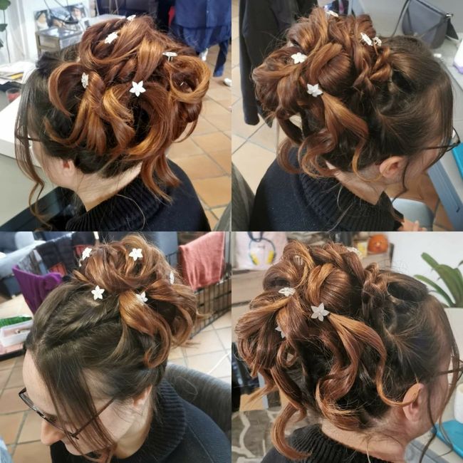 Longueur cheveux & chignon 15