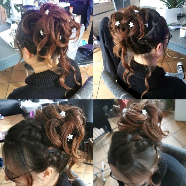 Longueur cheveux & chignon 16