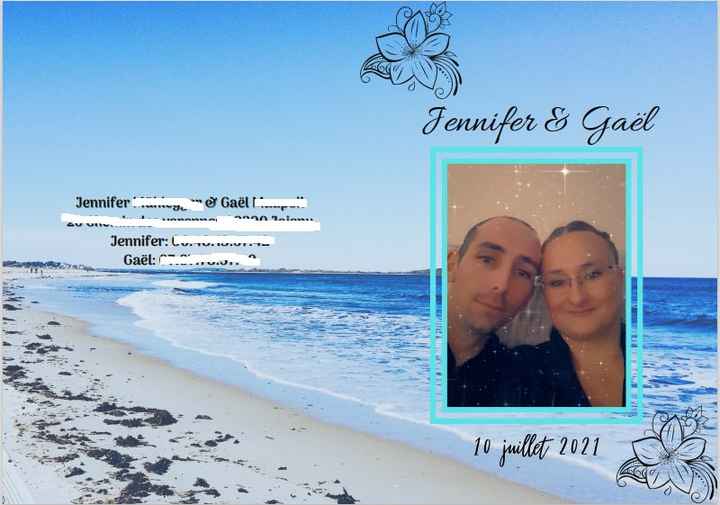 Mes faire part et coupons réponse - 1